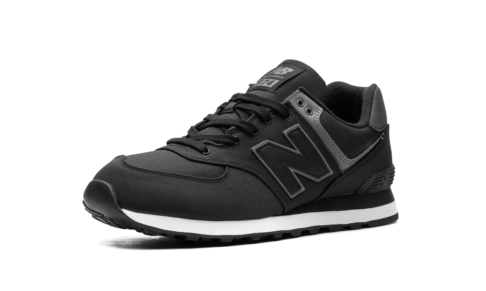574v2 "Black Grey" new balance mesh athletic shoes