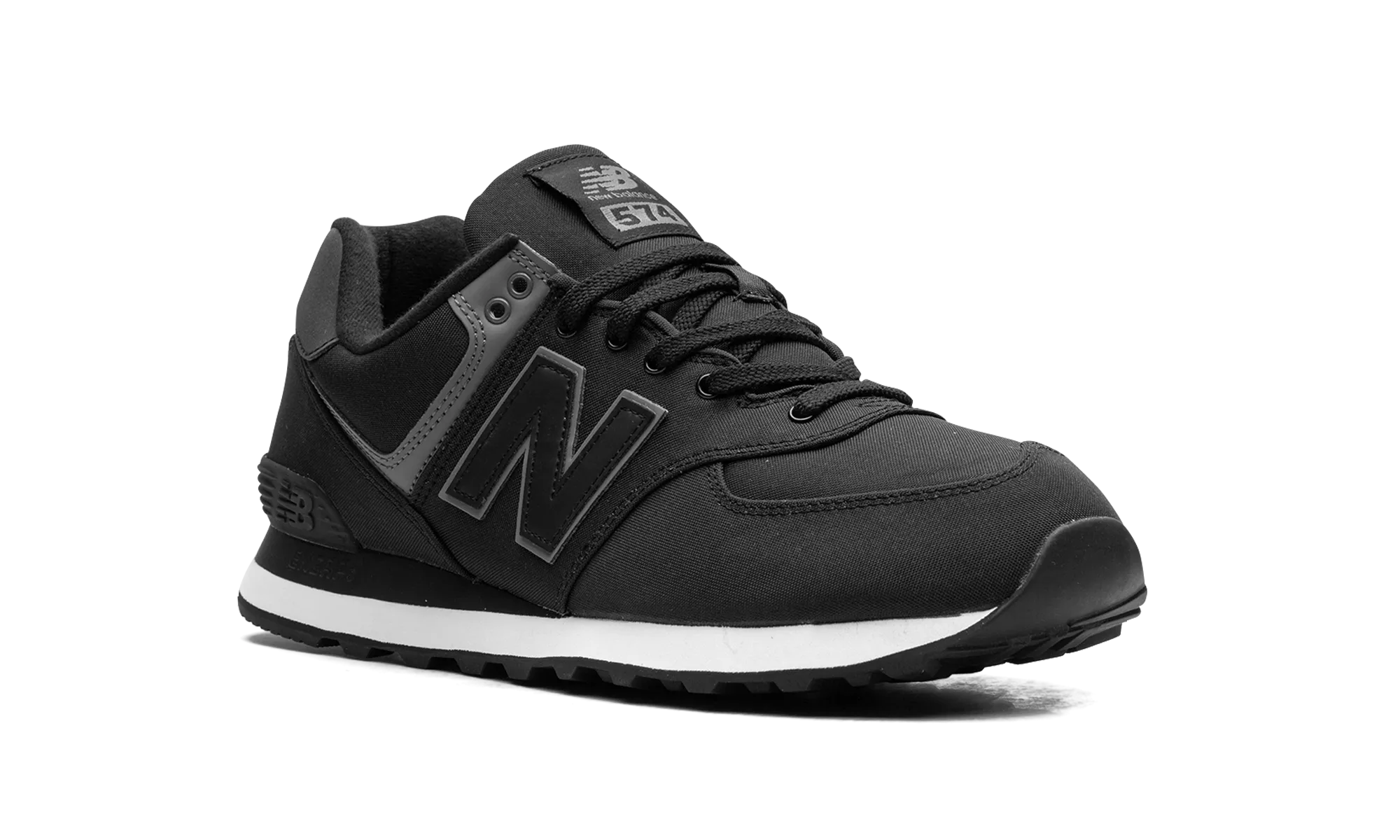 574v2 "Black Grey" new balance mesh athletic shoes