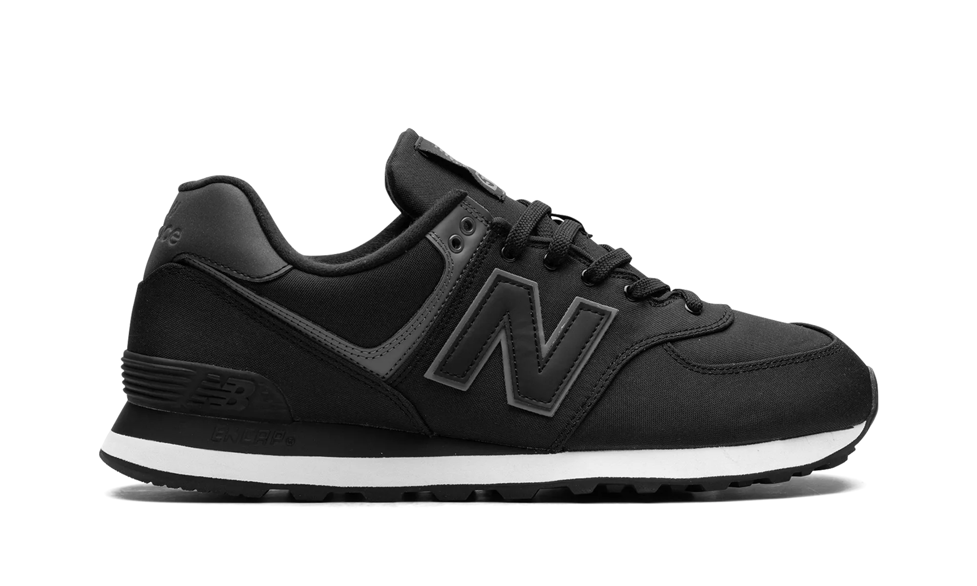 574v2 "Black Grey" new balance mesh athletic shoes