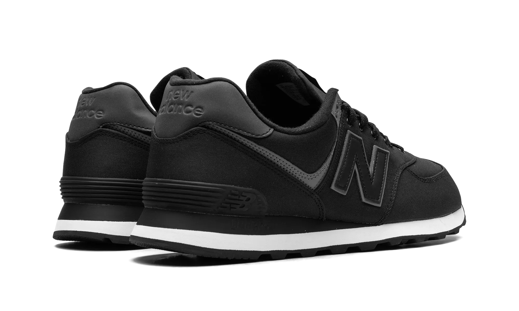574v2 "Black Grey" new balance mesh athletic shoes