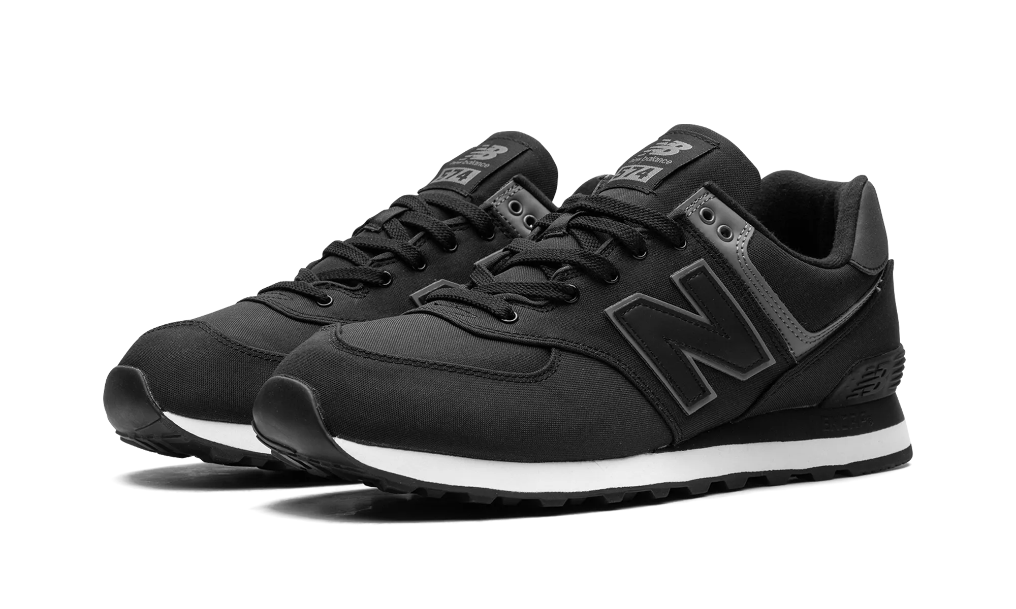 574v2 "Black Grey" new balance mesh athletic shoes