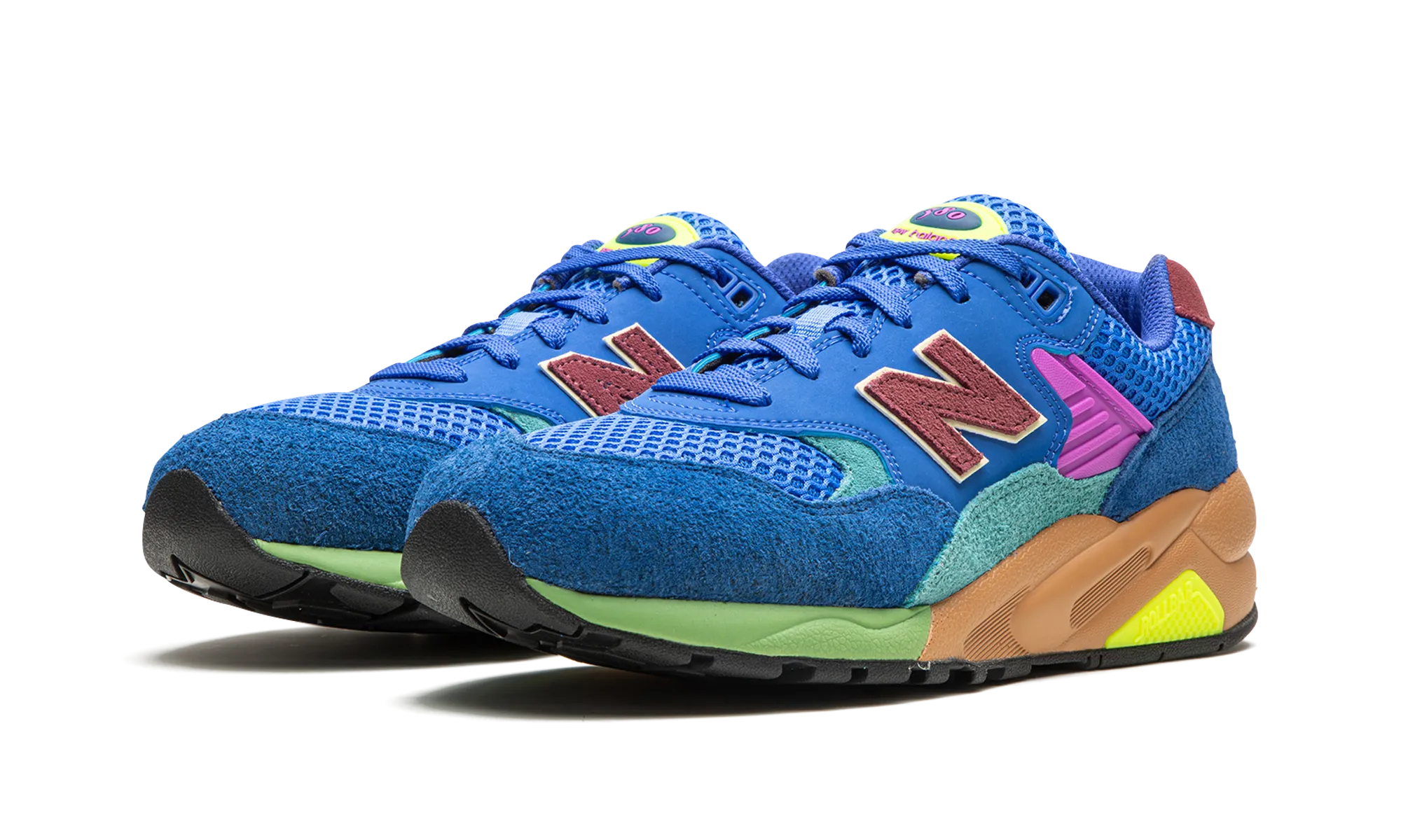 580 OG "BLUE/BRIGHT LAPIS/WASHED BURGUNDY" new balance mens casual sneakers