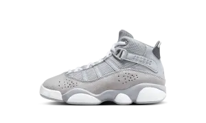 6 Rings "Cool Grey" Jordan Pre School shoes