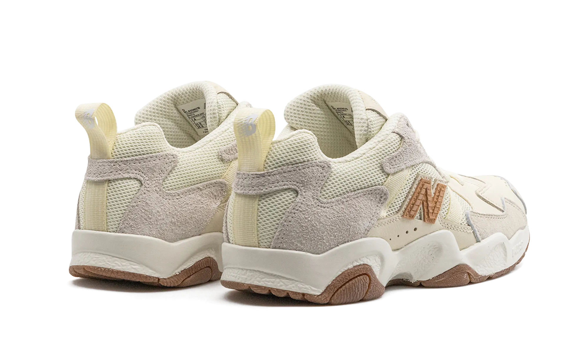 650 NO VACANCY "White/Brown" new balance mens comfort shoes