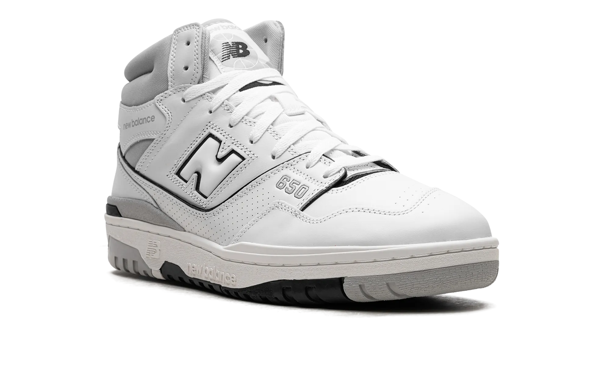 650 "White/Grey" new balance mens runners