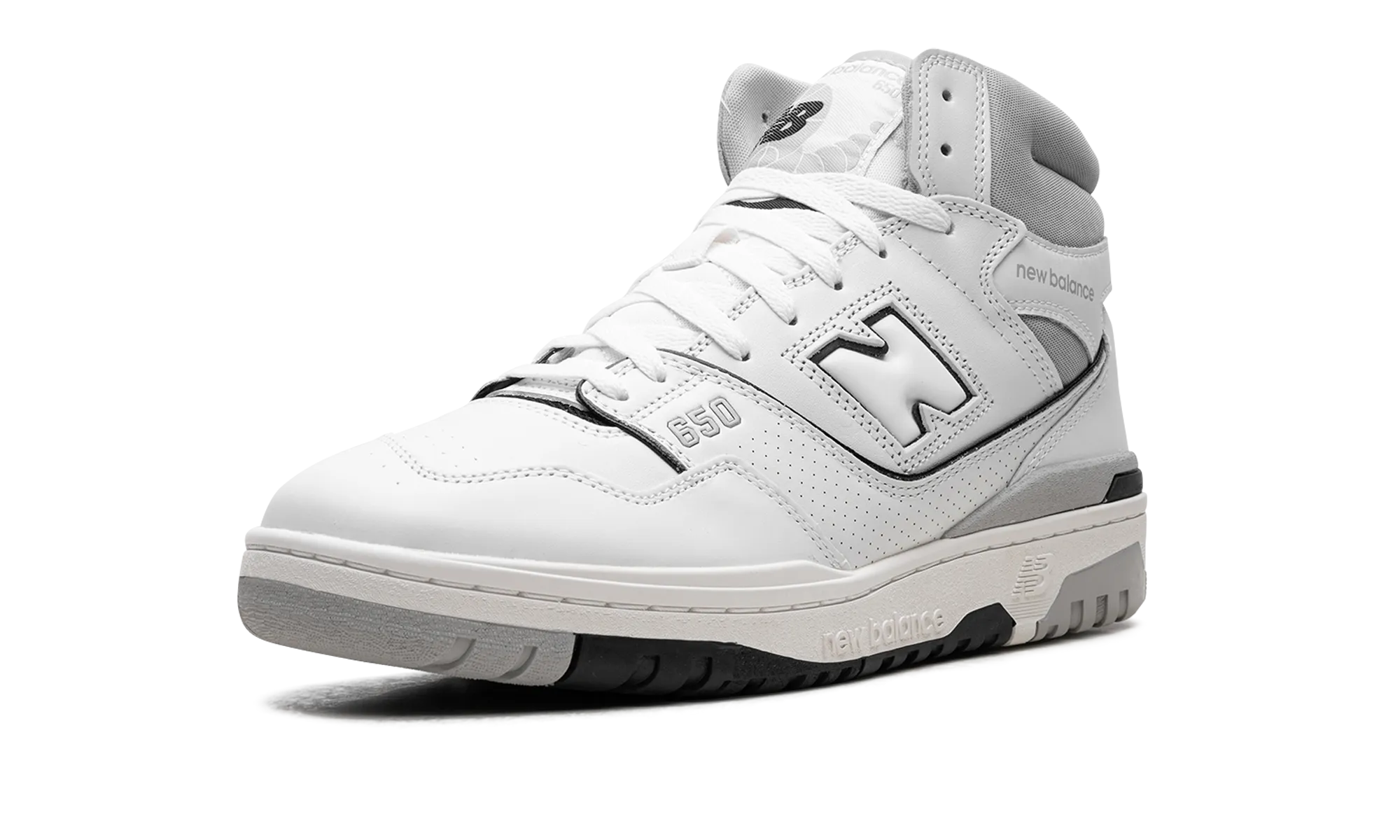 650 "White/Grey" new balance mens runners
