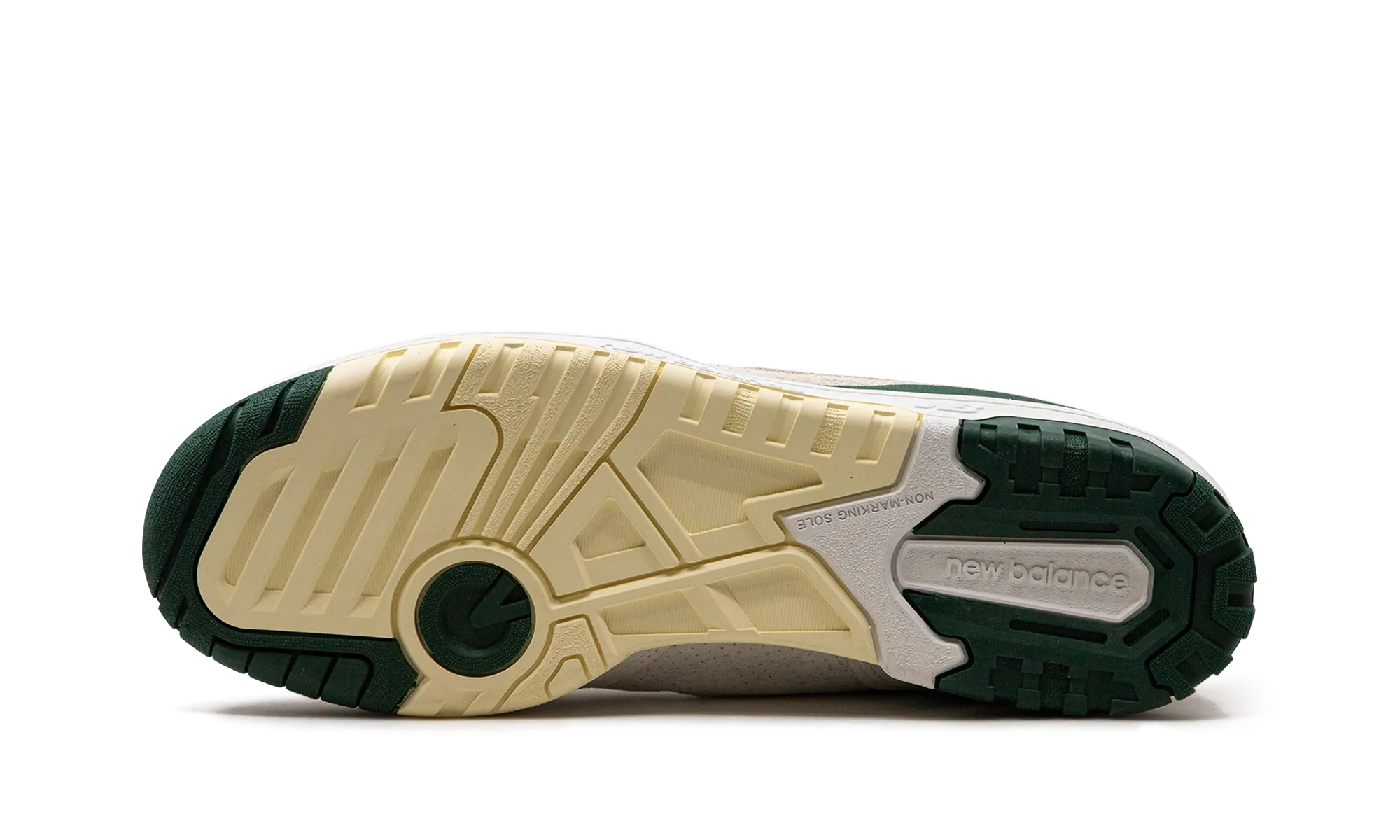 650R "Sea Salt Nightwatch Green" new balance mesh athletic shoes