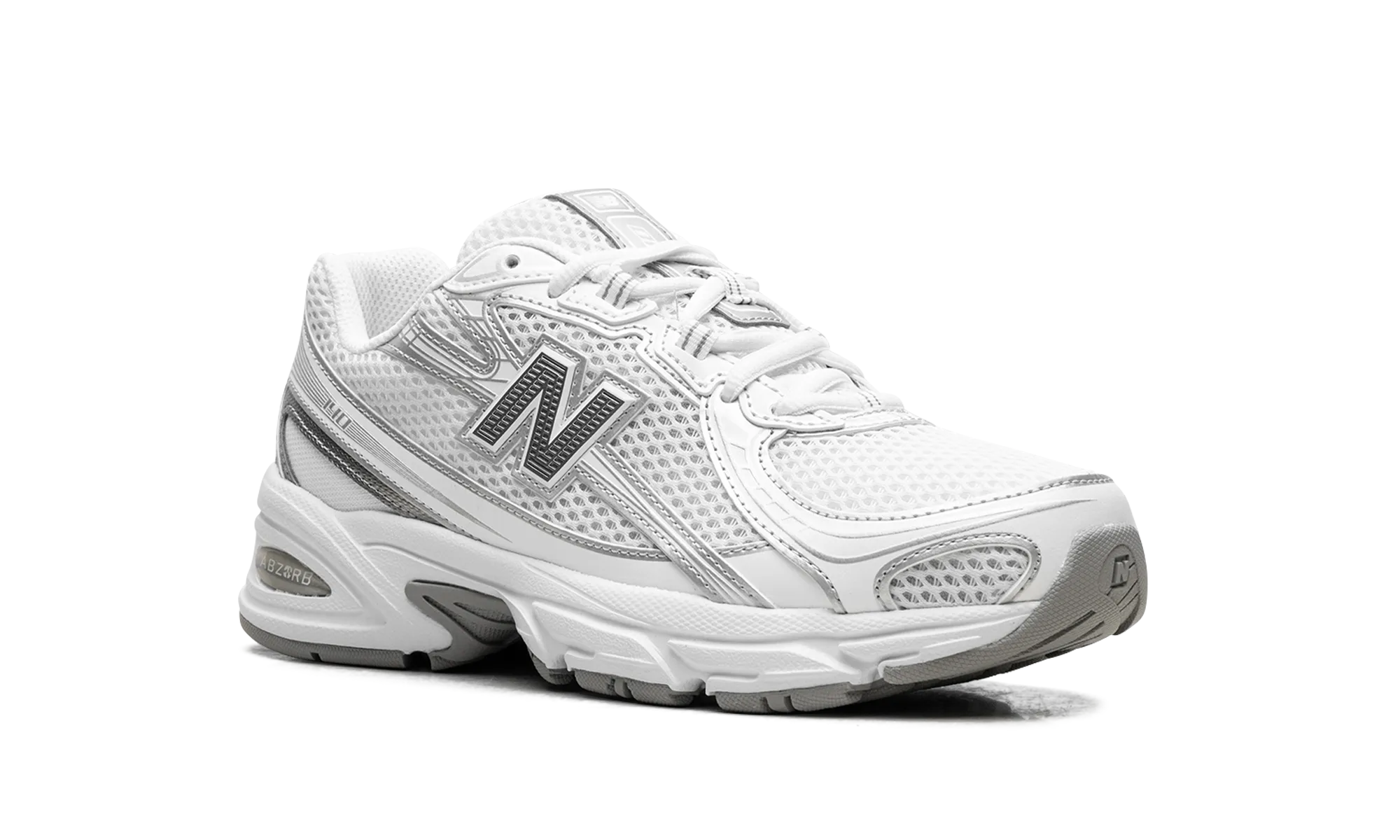 740 "White Silver" new balance mens comfort shoes