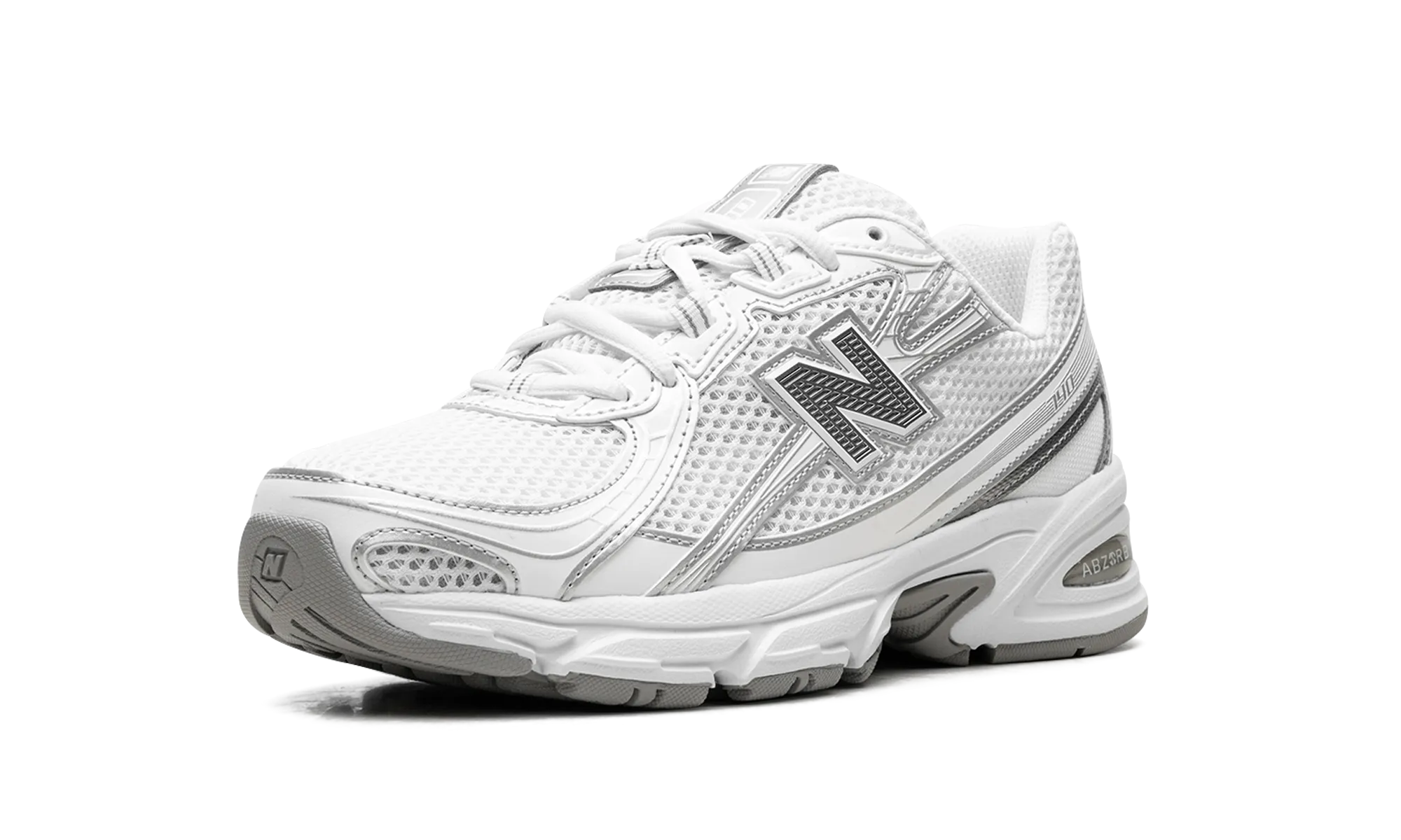740 "White Silver" new balance mens comfort shoes