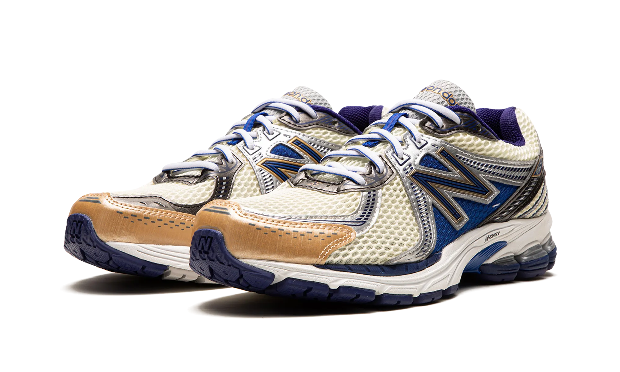 860v2 "Aim Leon Dore - Blue" new balance mesh athletic shoes