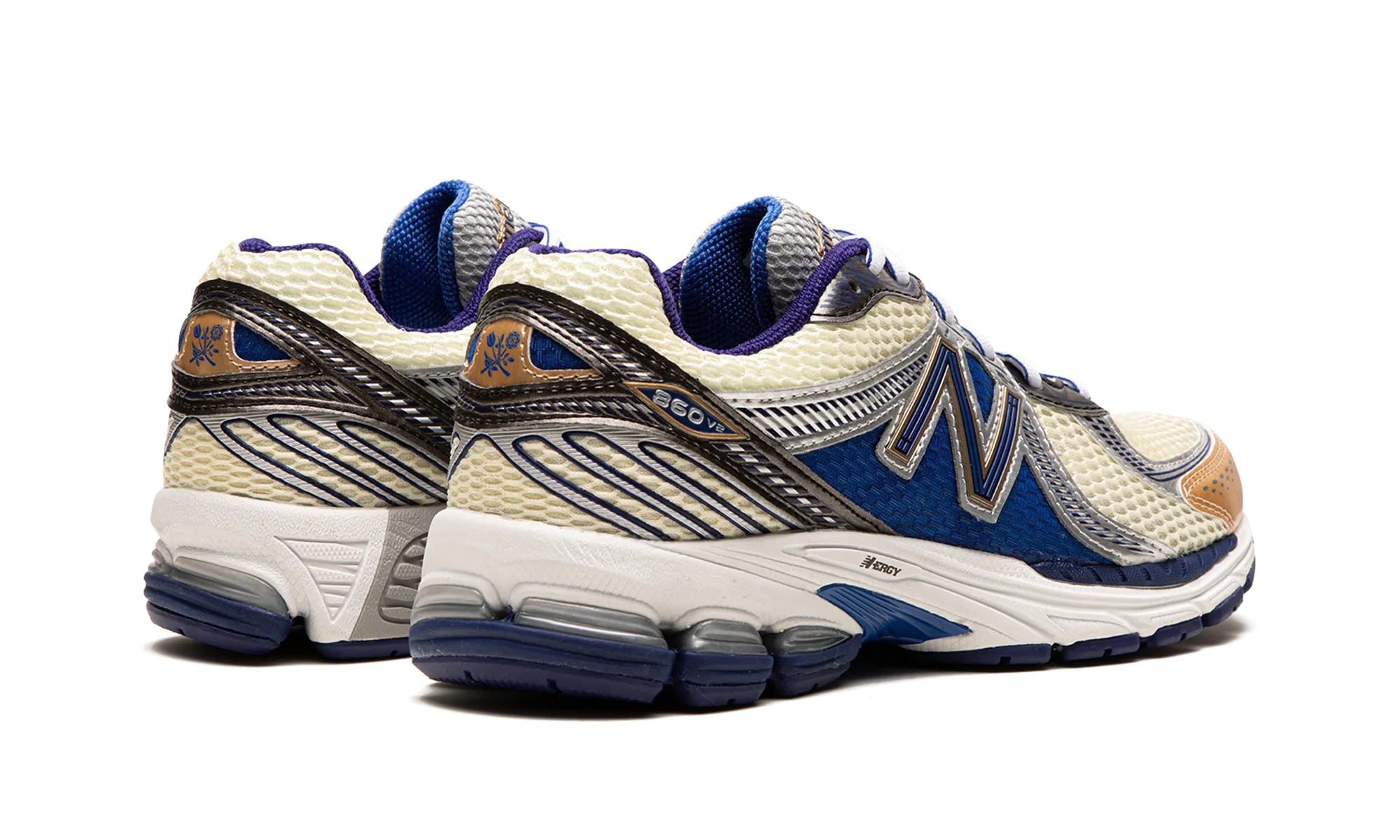 860v2 "Aim Leon Dore - Blue" new balance mesh athletic shoes