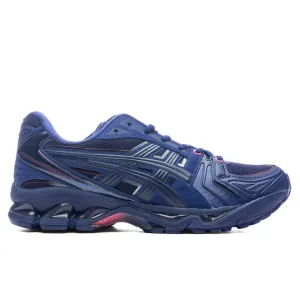 8ON8 x Asics Gel-Kayano 14 - Indigo Blue/Indigo Blue Asics running shoes with gel cushioning