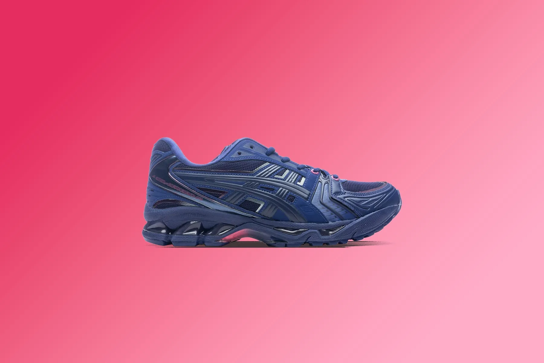 8ON8 x Asics Gel-Kayano 14 - Indigo Blue/Indigo Blue Asics Gel Cushion Running Shoes