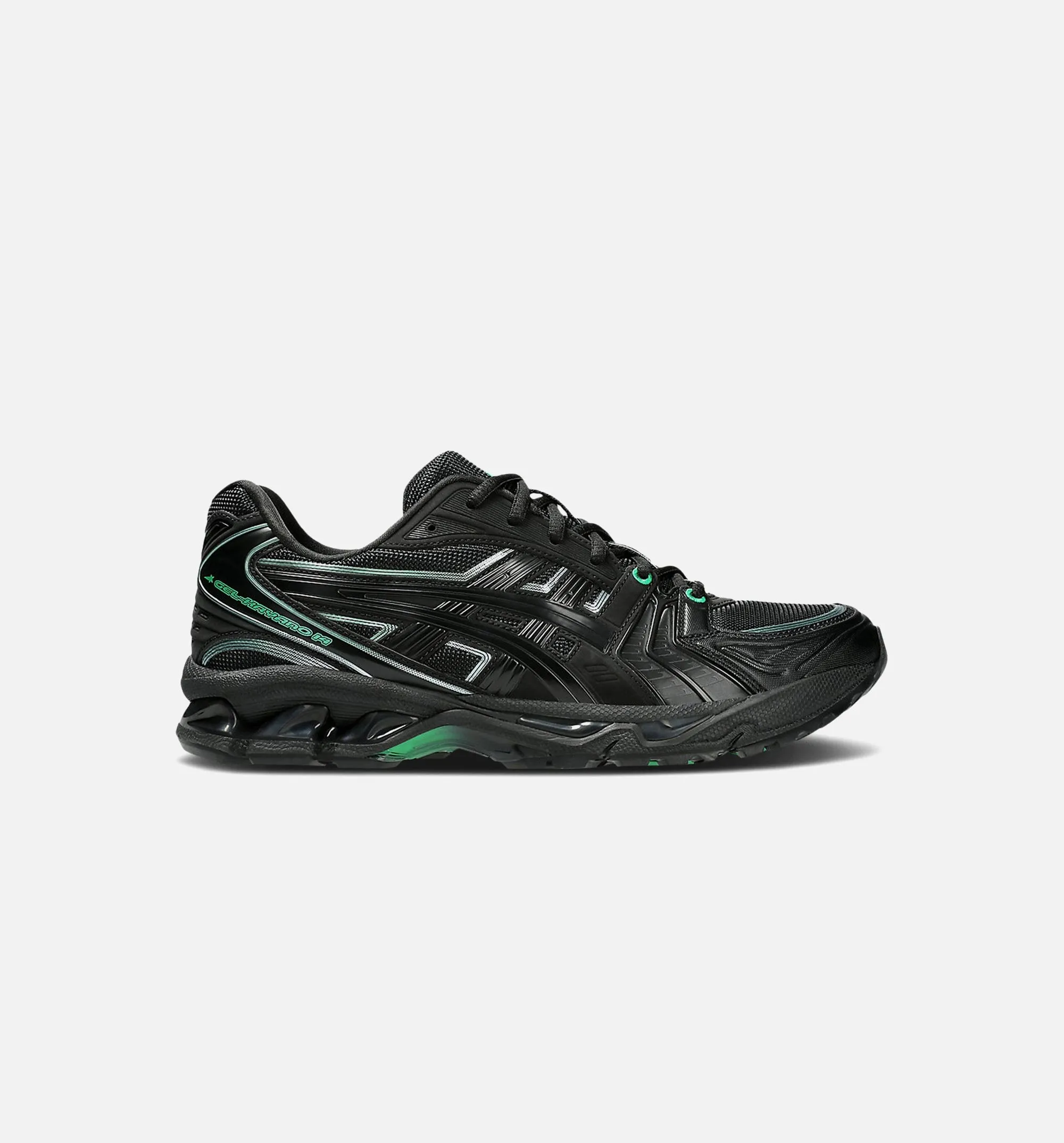 8ON8 x Gel Kayano 14 Mens Lifestyle Shoe - Black/Green asics Shoes