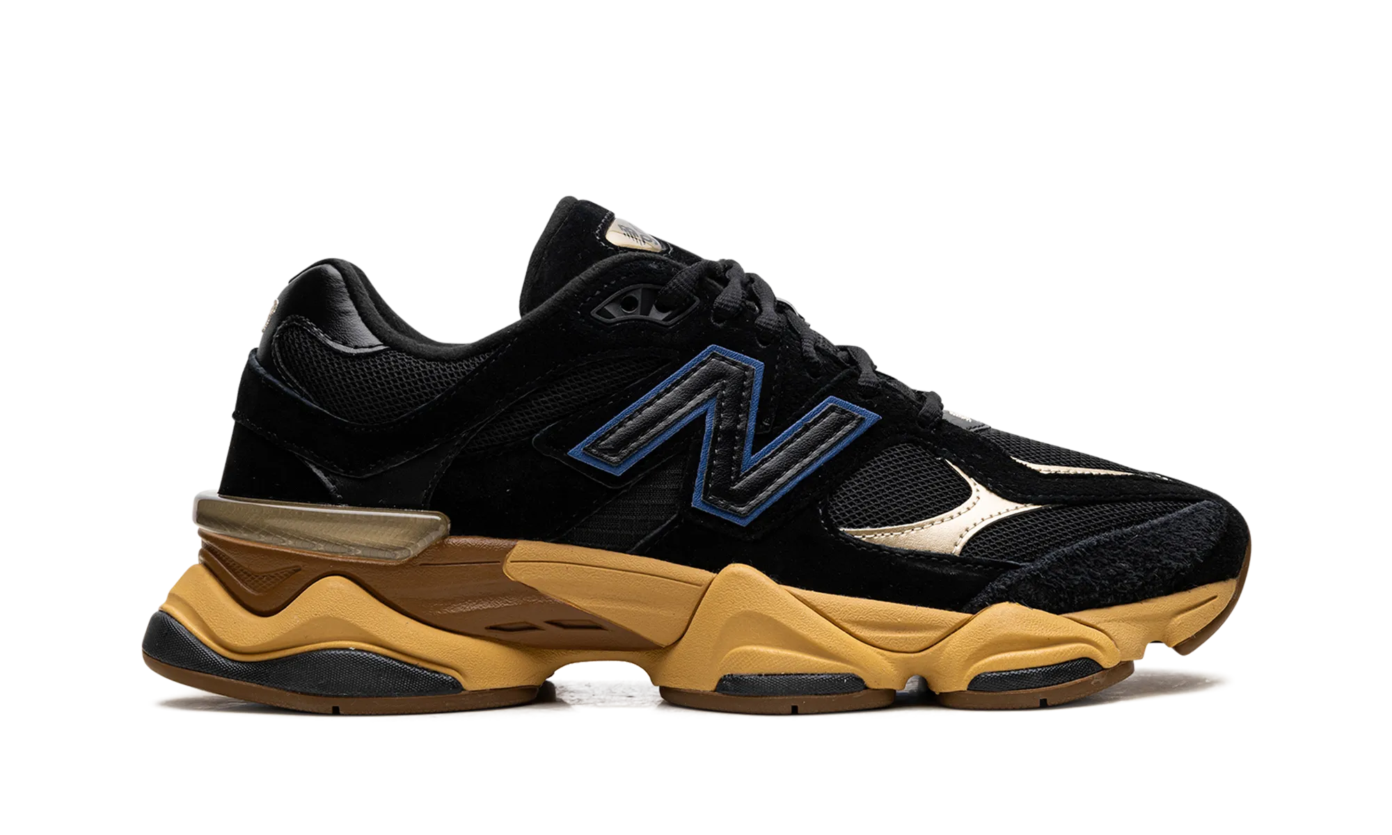 9060 "Black Royal Gum" new balance mens casual sneakers