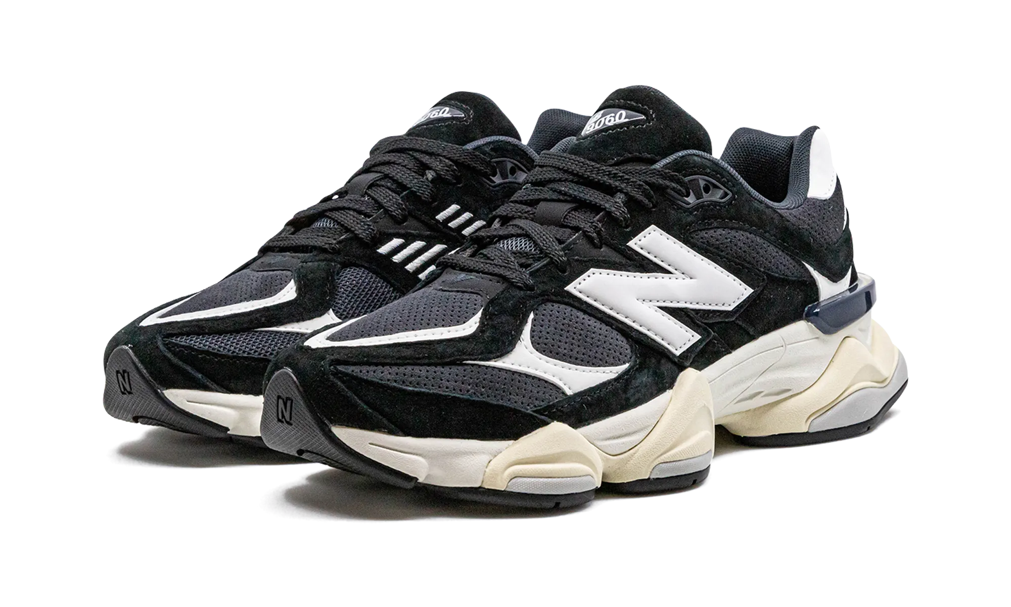 9060 "Black / White" new balance mens comfort shoes