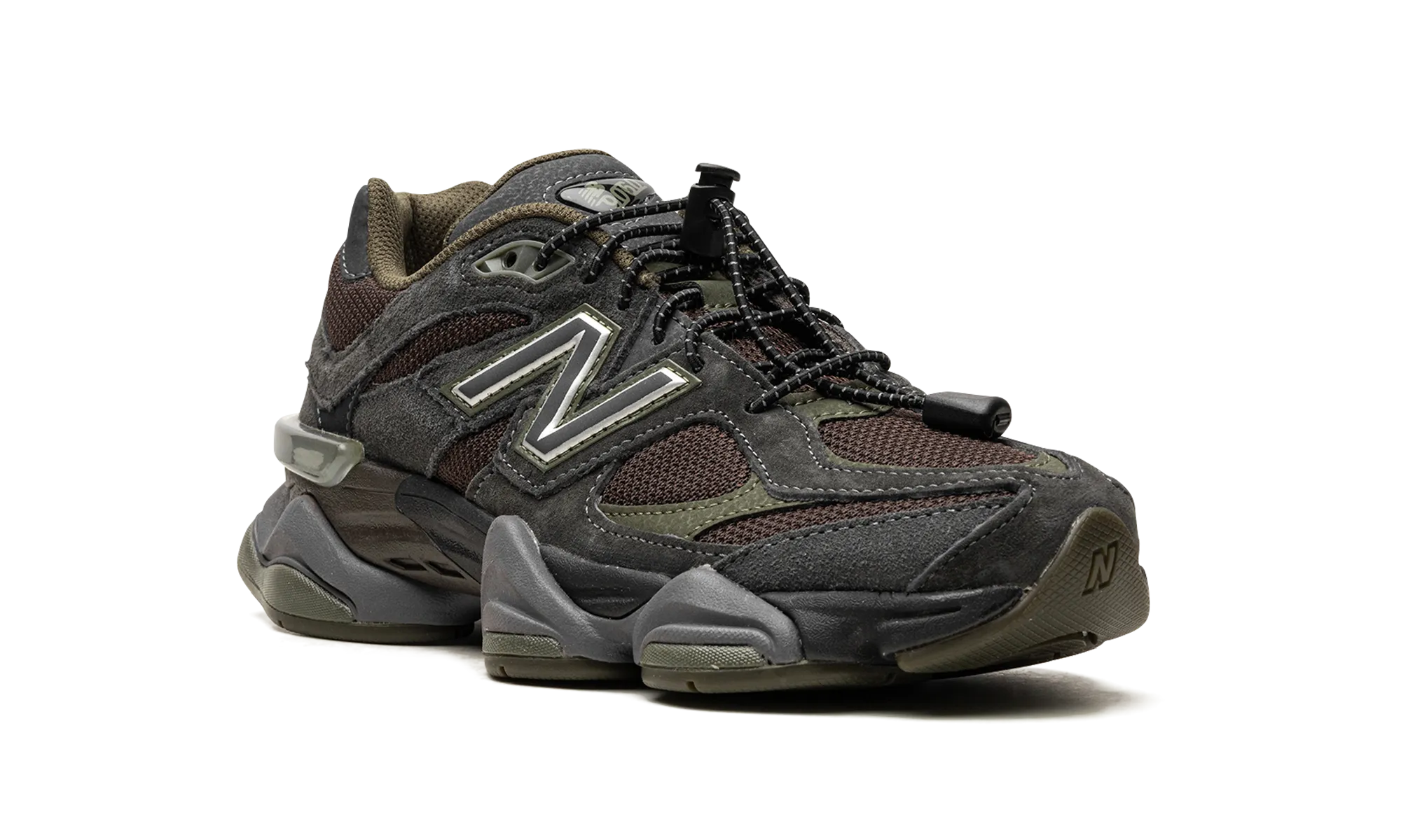 9060 "Blacktop/Dark Moss/Black" new balance mens runners