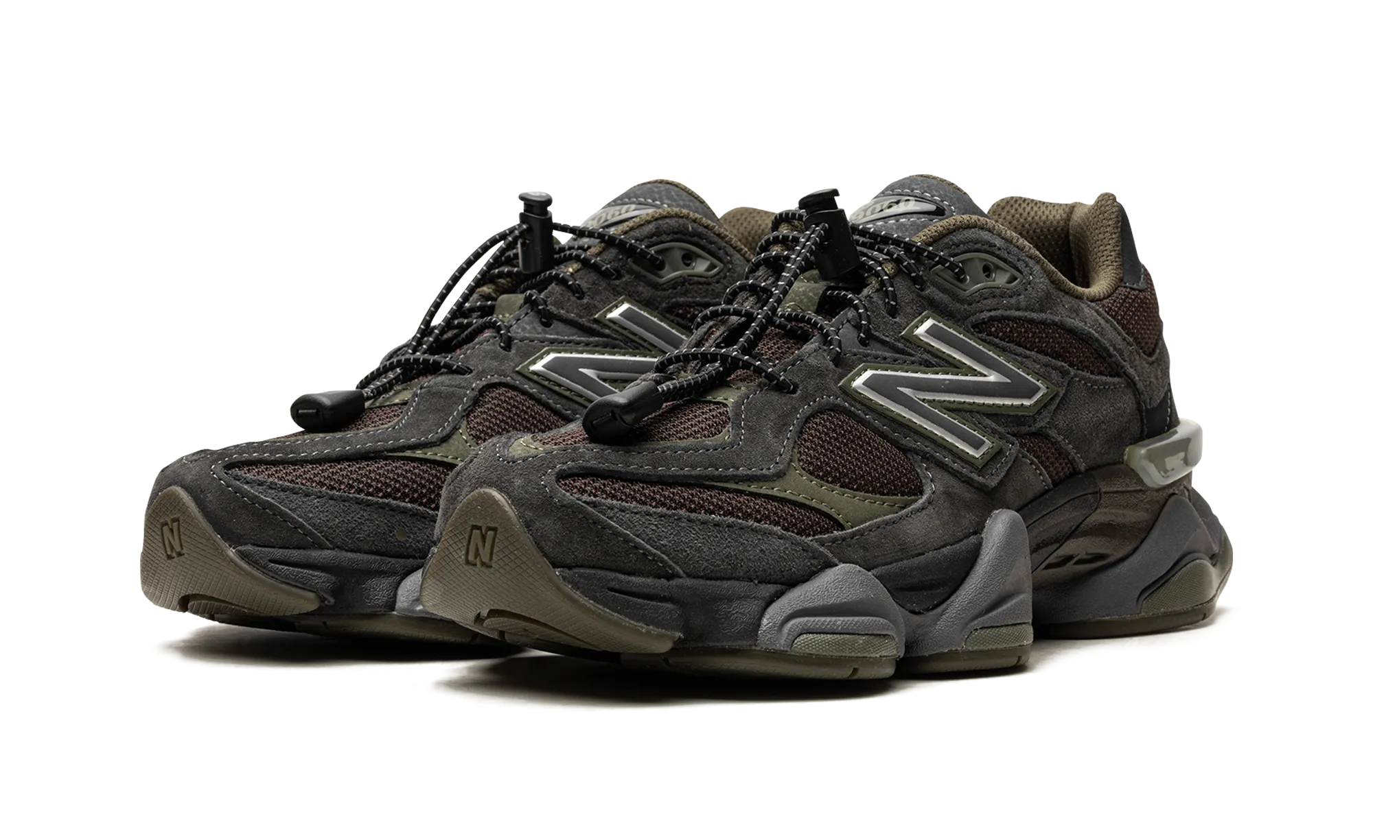 9060 "Blacktop/Dark Moss/Black" new balance mens runners