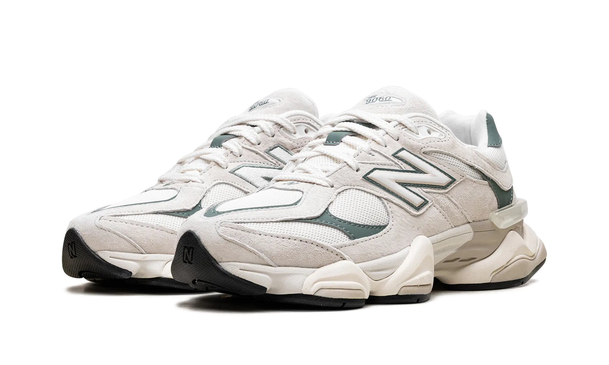 9060 "Off White Green" new balance mens comfort shoes