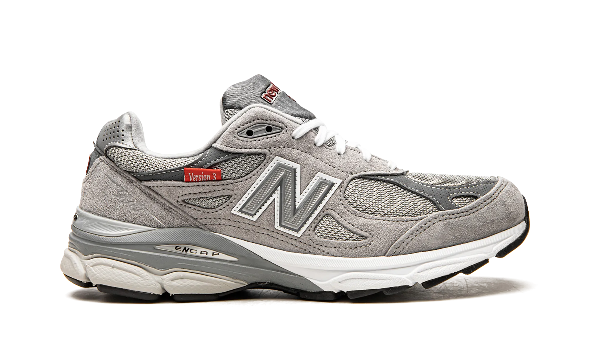 990 v3 Made in USA "Grey" new balance mesh athletic shoes