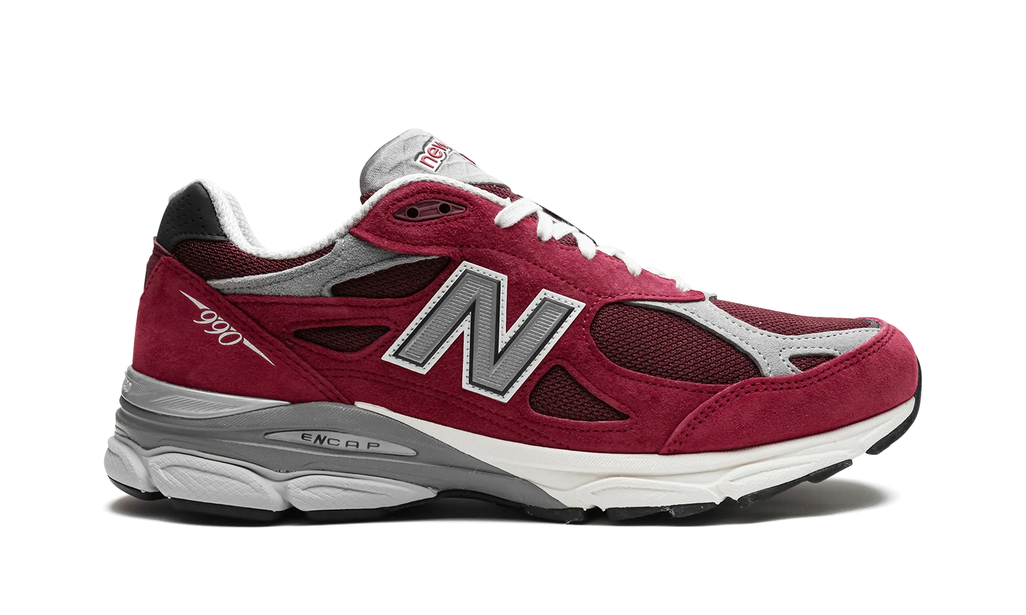 990 V3 Made in USA "Scarlet" new balance mens comfort shoes