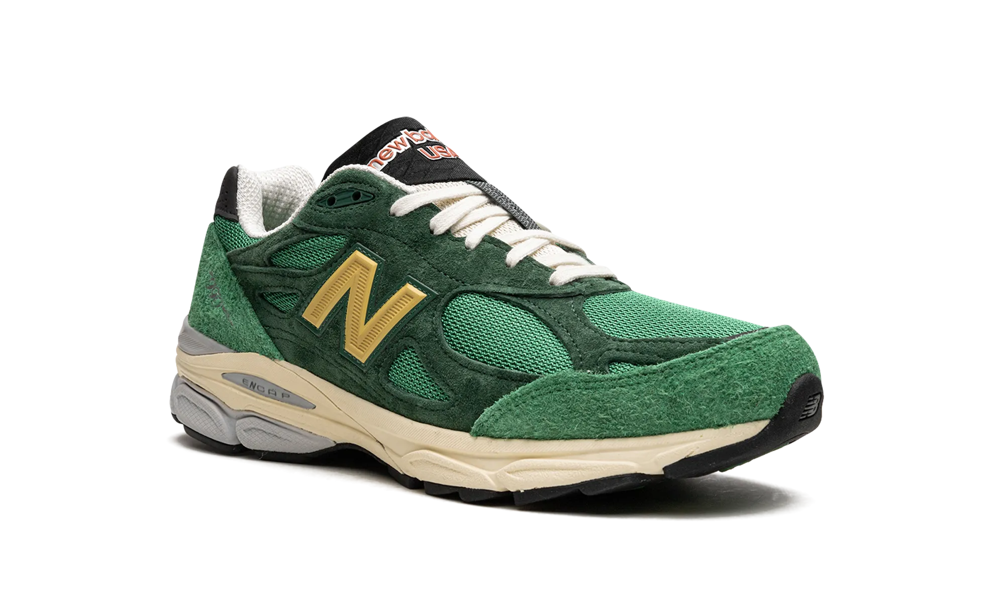 990 V3 "Made In USA - Green/Yellow" new balance mens comfort shoes