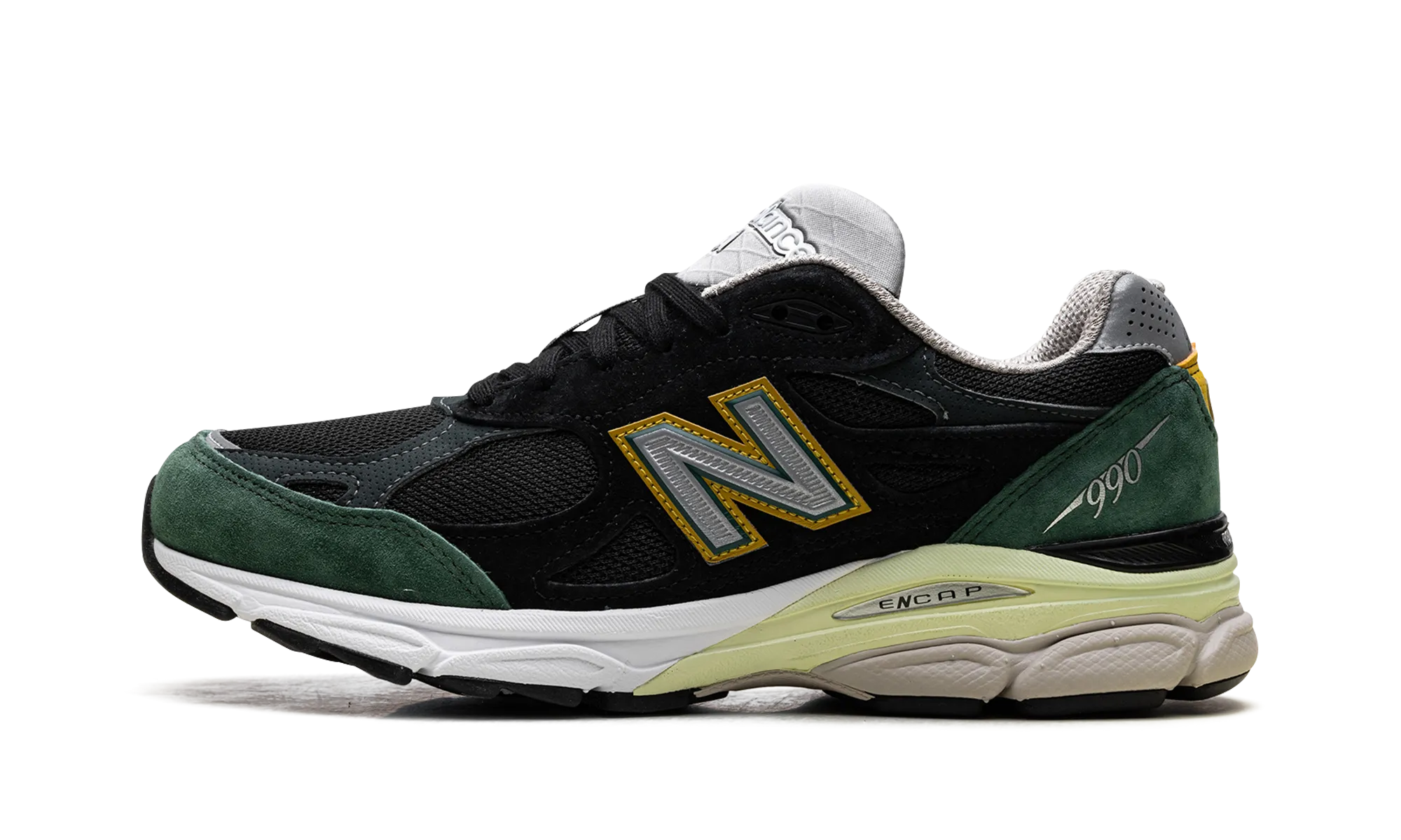 990v3 "Black / Green" New Balance Men's styles