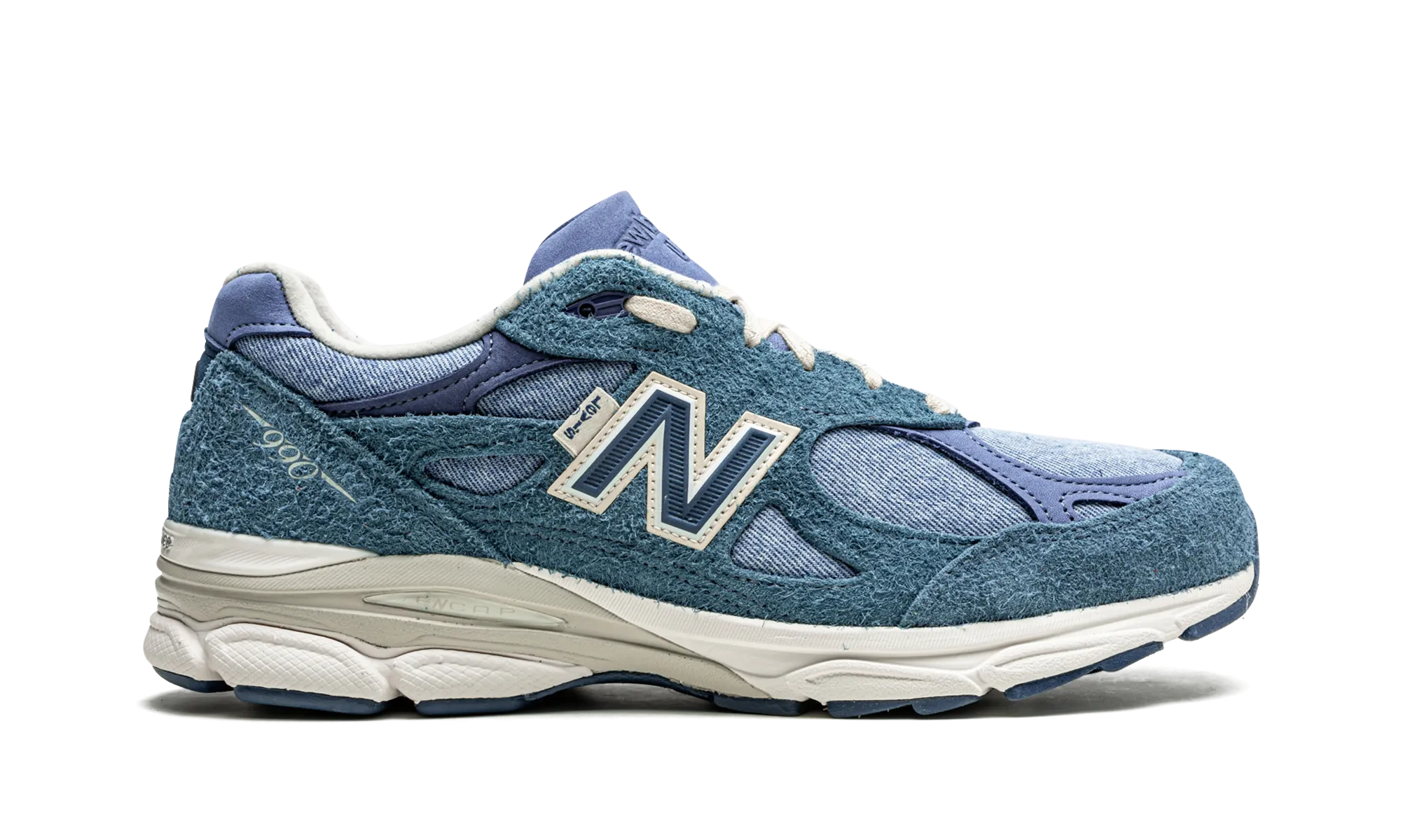 990V3 "Levi's - Blue Denim" new balance mesh athletic shoes