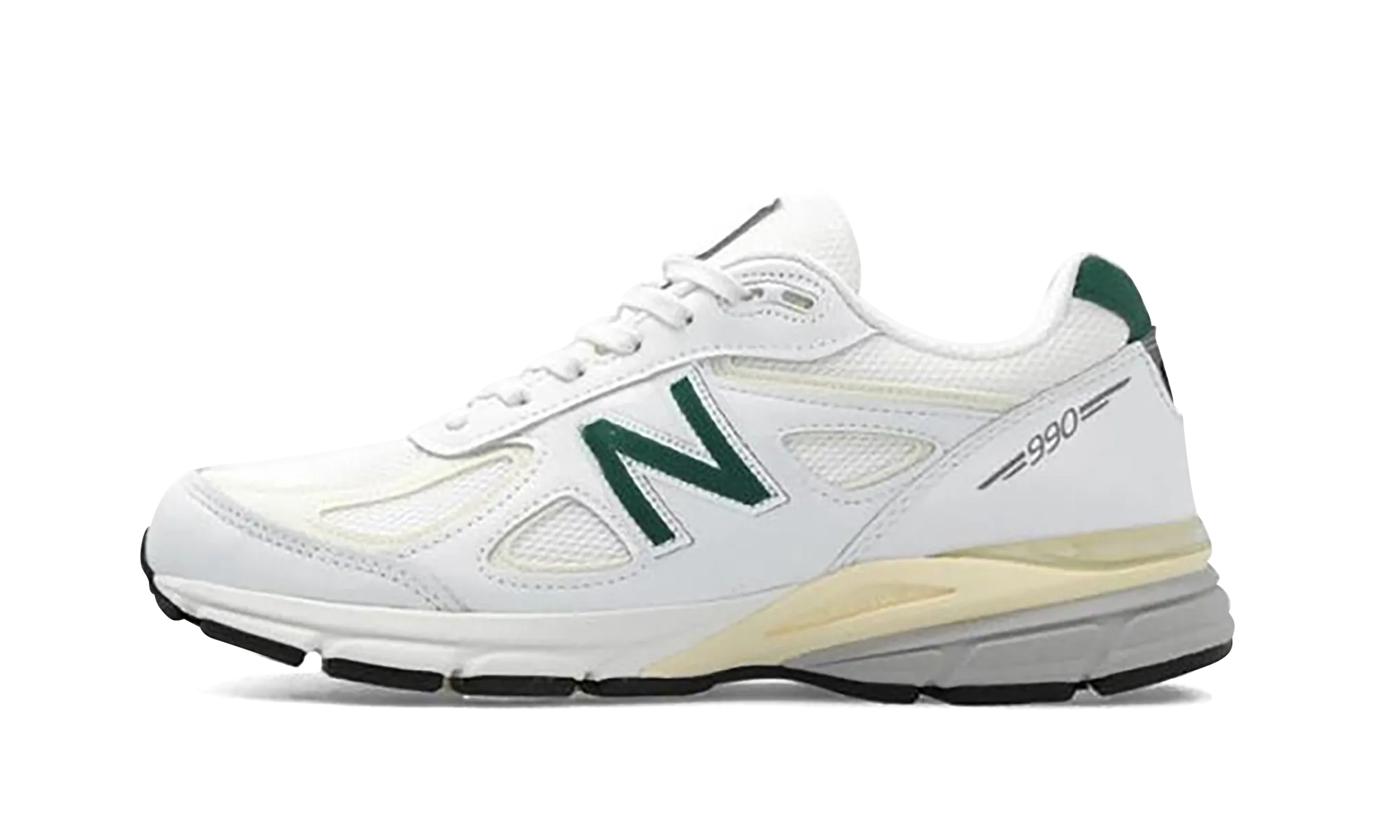 990V4 "Made in the USA - White / Green" New Balance Men's styles