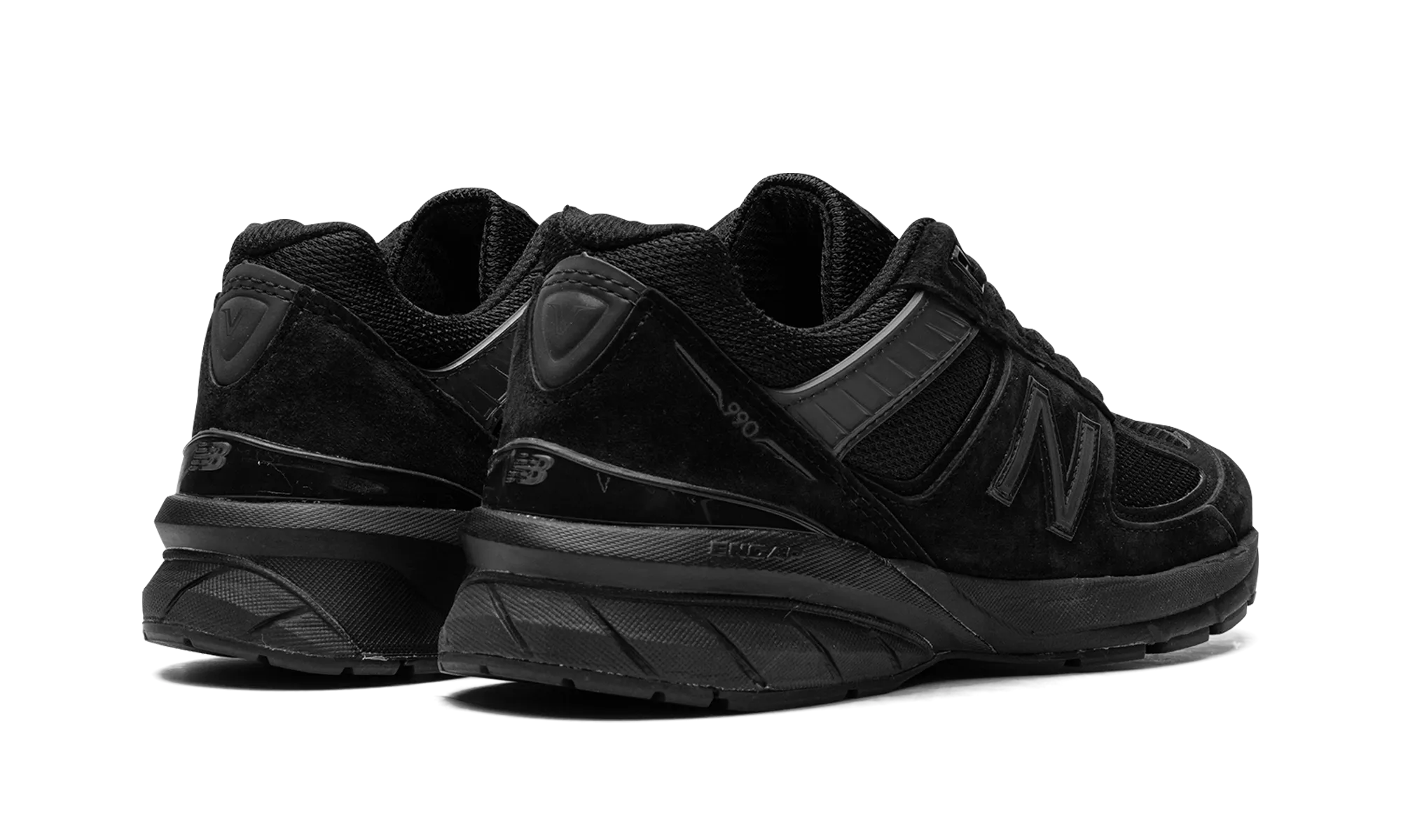 990v5 "Made in USA Triple Black" new balance mens comfort shoes