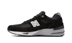 991 "Made in UK - Black Silver" New Balance Men's sneakers