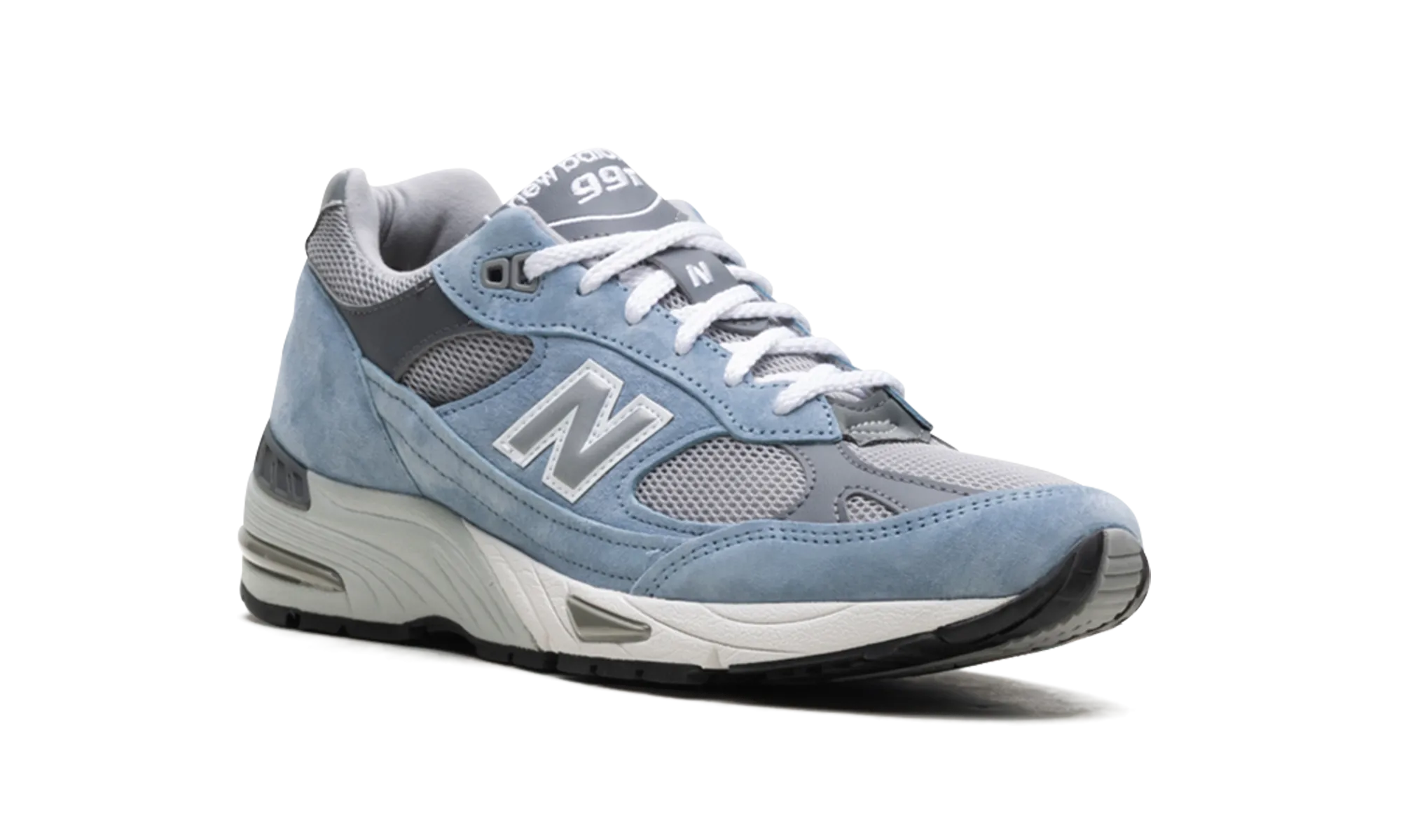 991 "MiUK Dusty Blue Alloy Smoked Pearl" new balance mens comfort shoes