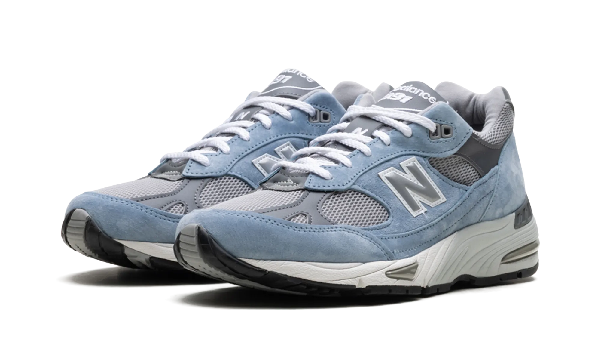 991 "MiUK Dusty Blue Alloy Smoked Pearl" new balance mens comfort shoes