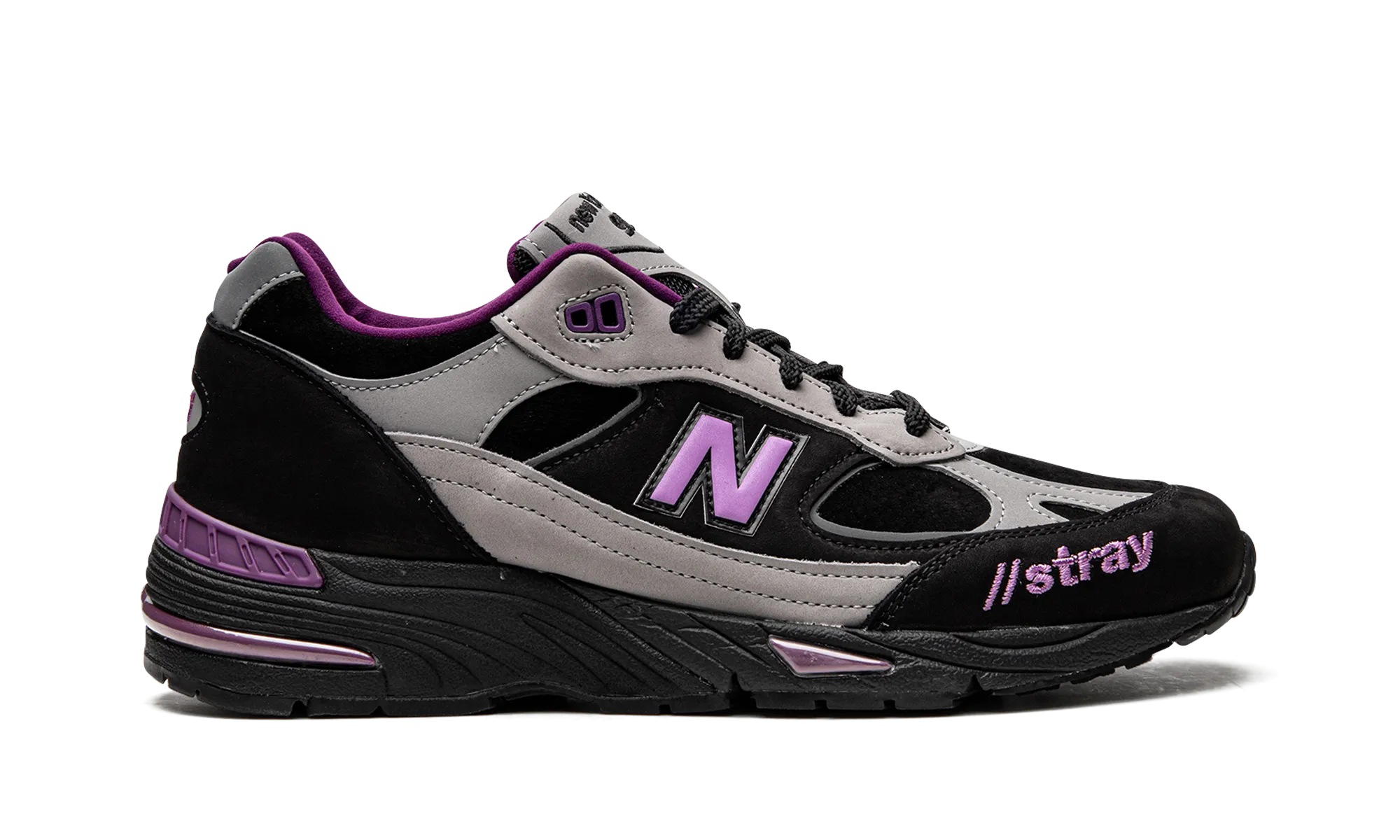 991 "Stray Rats Black" new balance mens runners
