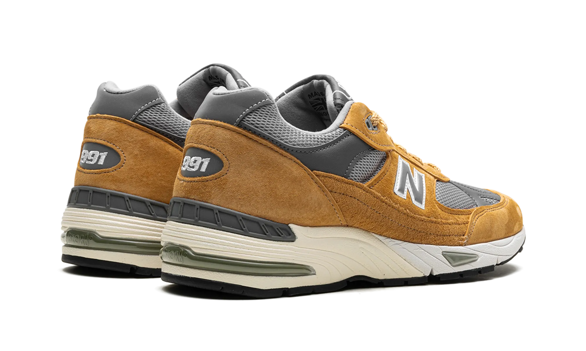 991 "Tan Grey" new balance mesh athletic shoes