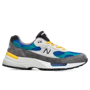 992 - Grey/Green New Balance sneakers with arch support