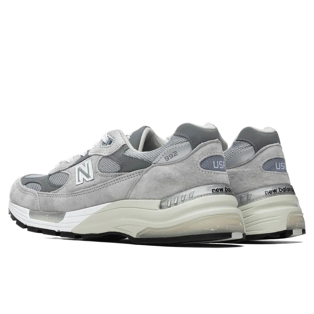 992 - Grey/White New Balance Arch Support Sneakers