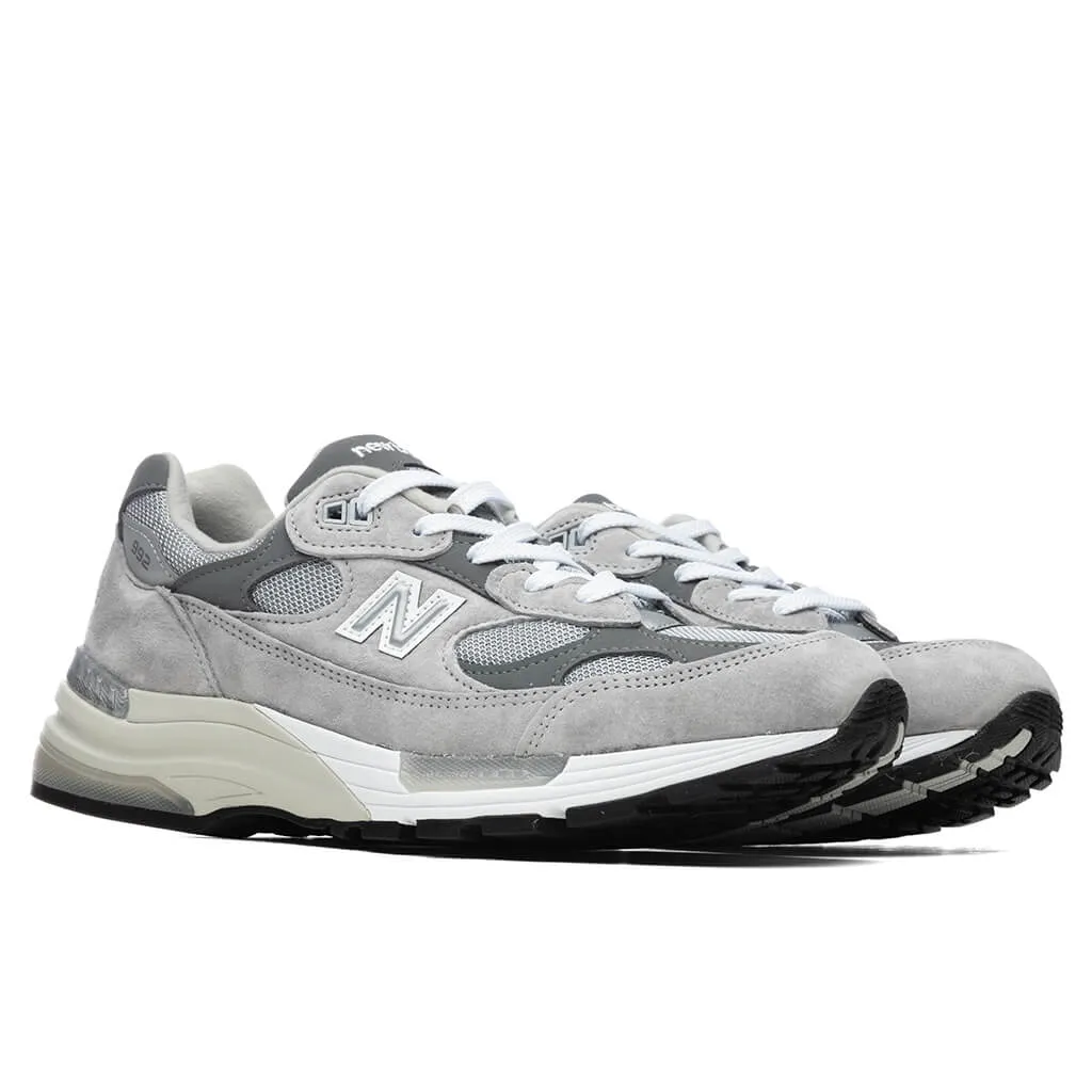992 - Grey/White New Balance Arch Support Sneakers