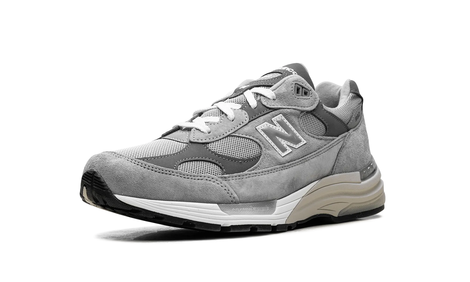 992 "Made in USA - Grey Silver Metallic" new balance mens comfort shoes