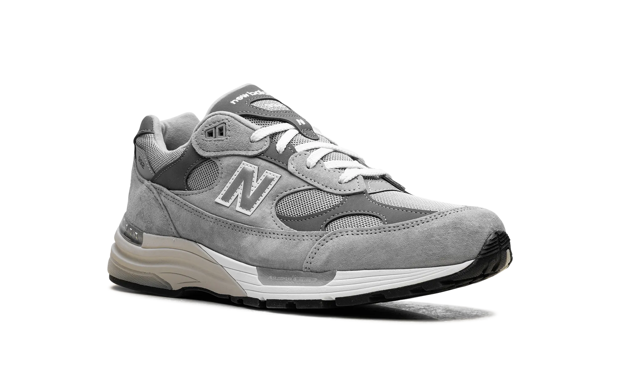 992 "Made in USA - Grey Silver Metallic" new balance mens comfort shoes