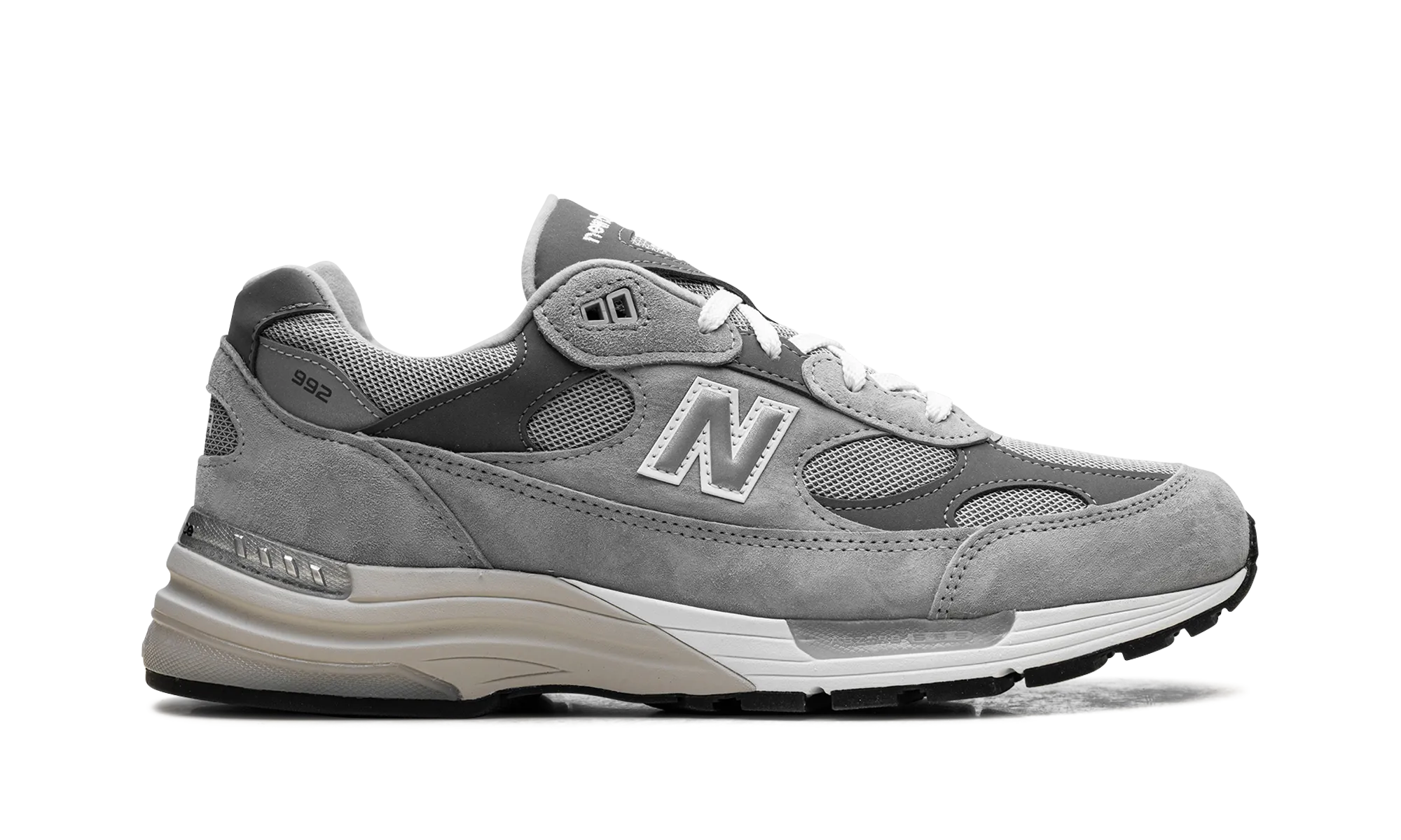 992 "Made in USA - Grey Silver Metallic" new balance mens comfort shoes