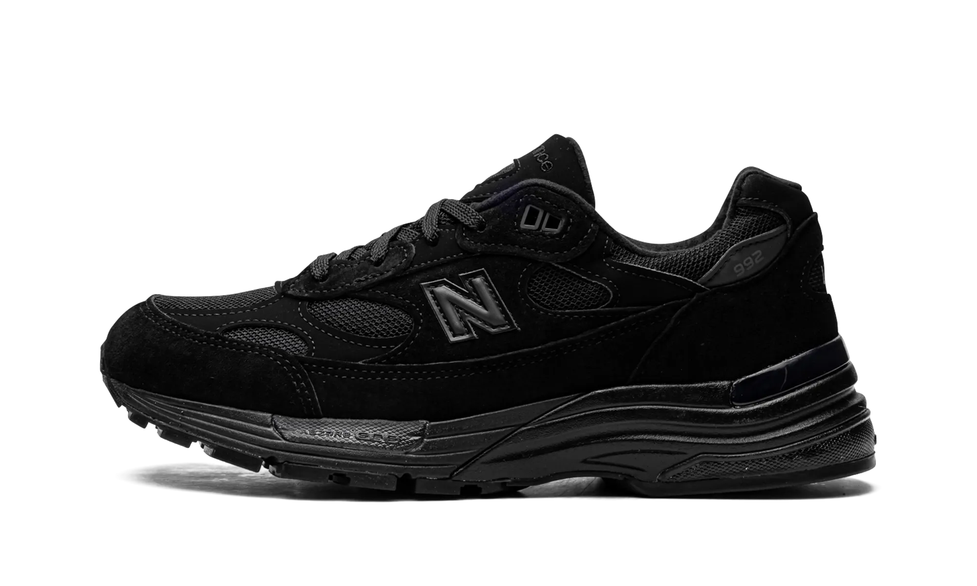 992 "Triple Black" new balance mens runners