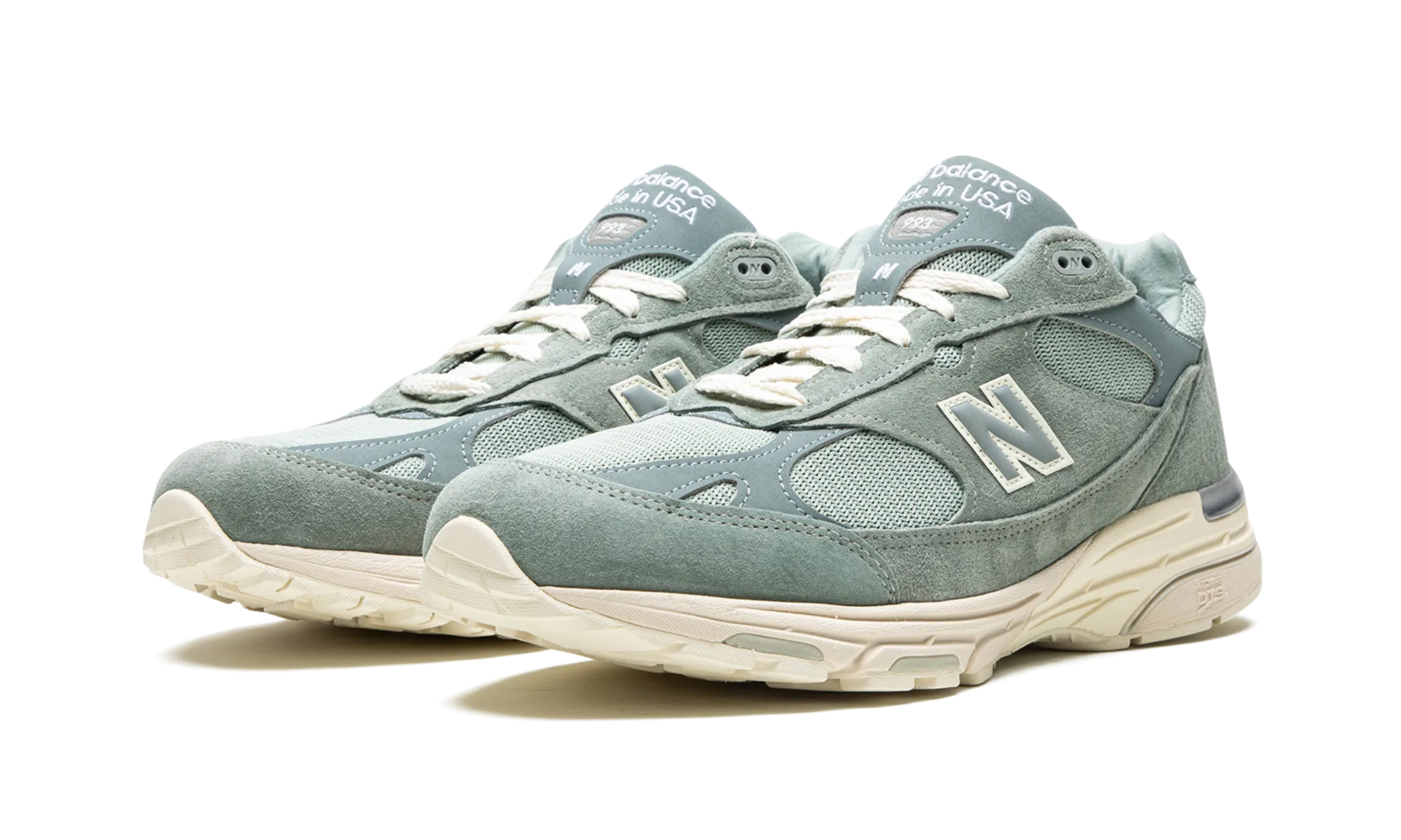 993 "MiUSA Kith Pistachio" new balance mens comfort shoes