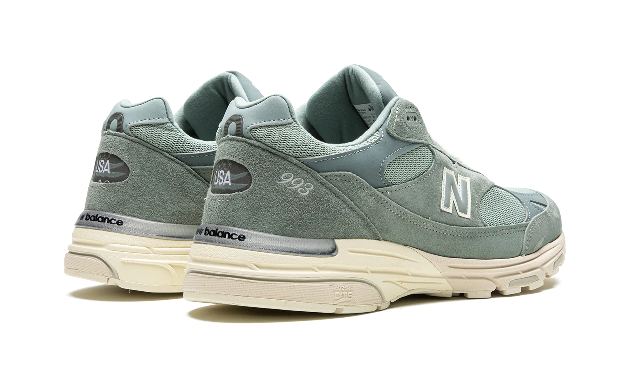 993 "MiUSA Kith Pistachio" new balance mens comfort shoes