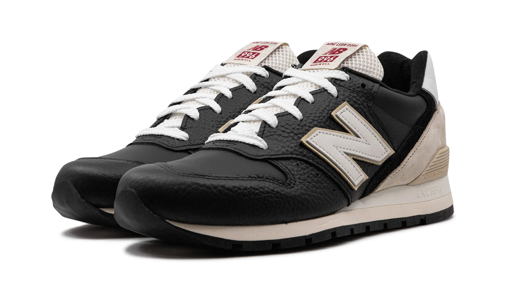 996 "Aime Leon Dore - Black" new balance mesh athletic shoes