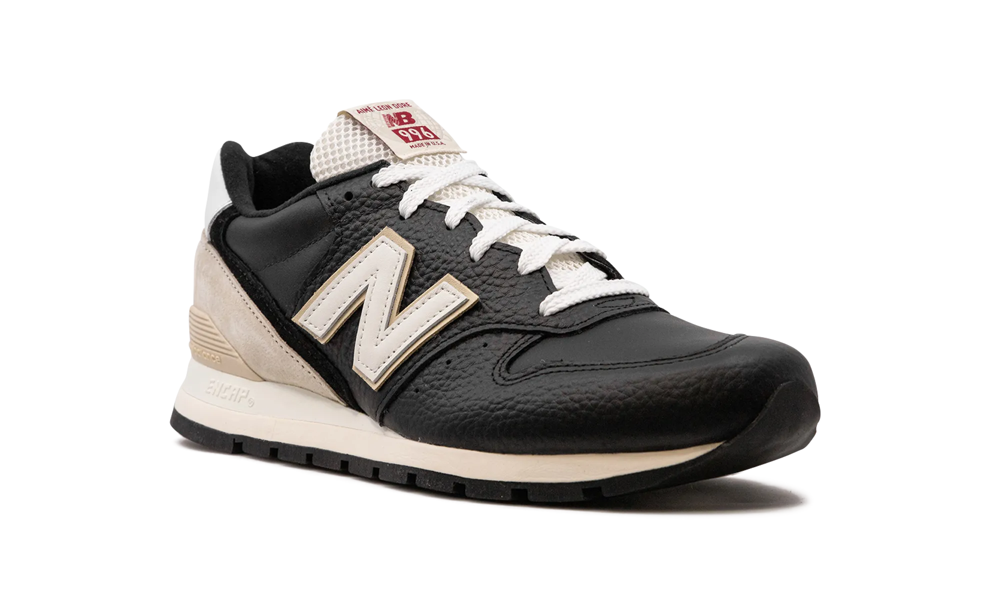 996 "Aime Leon Dore - Black" new balance mesh athletic shoes