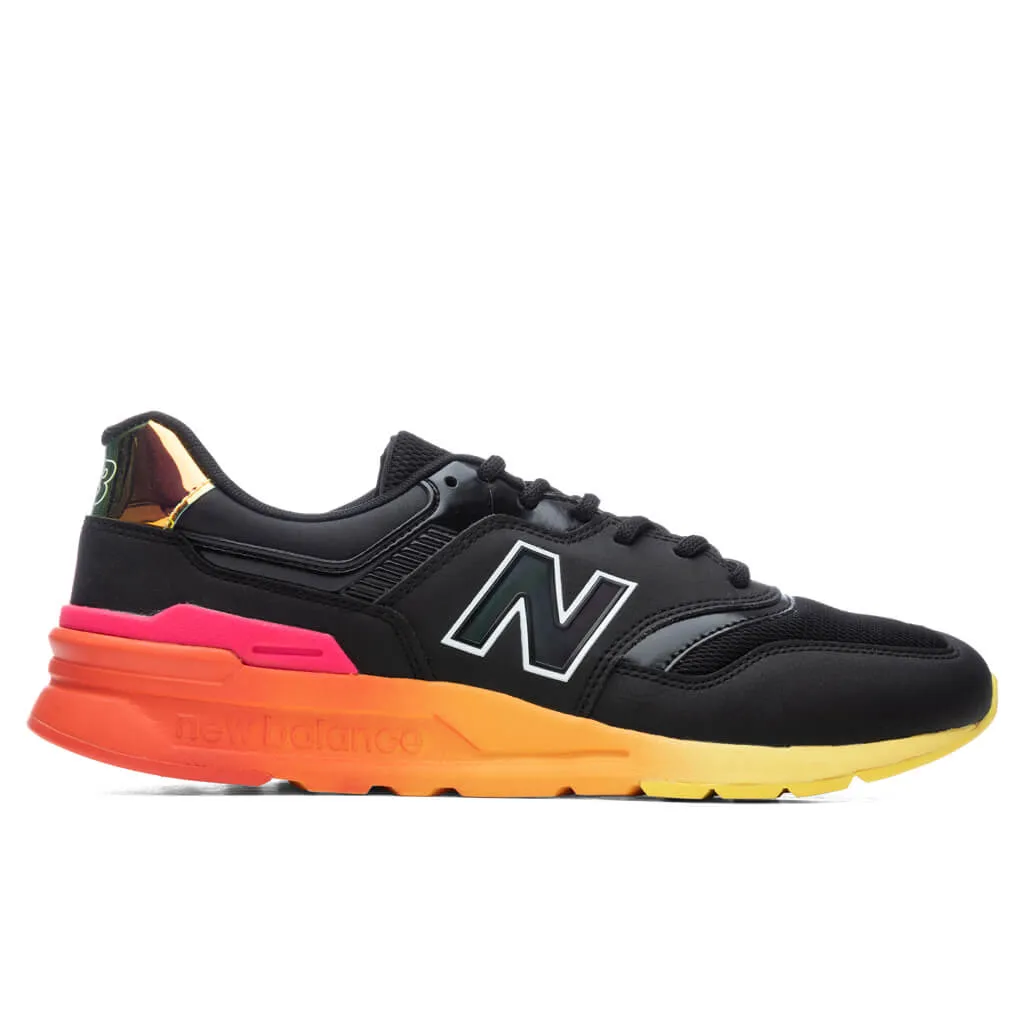 997 - Black/Sunset New Balance sneakers with arch support