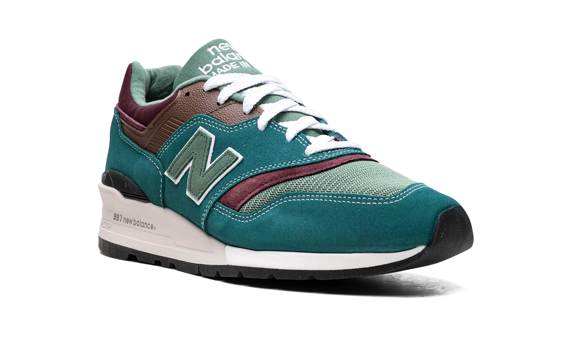 997 "Made in USA - Vintage Teal / Jade" new balance mens casual sneakers