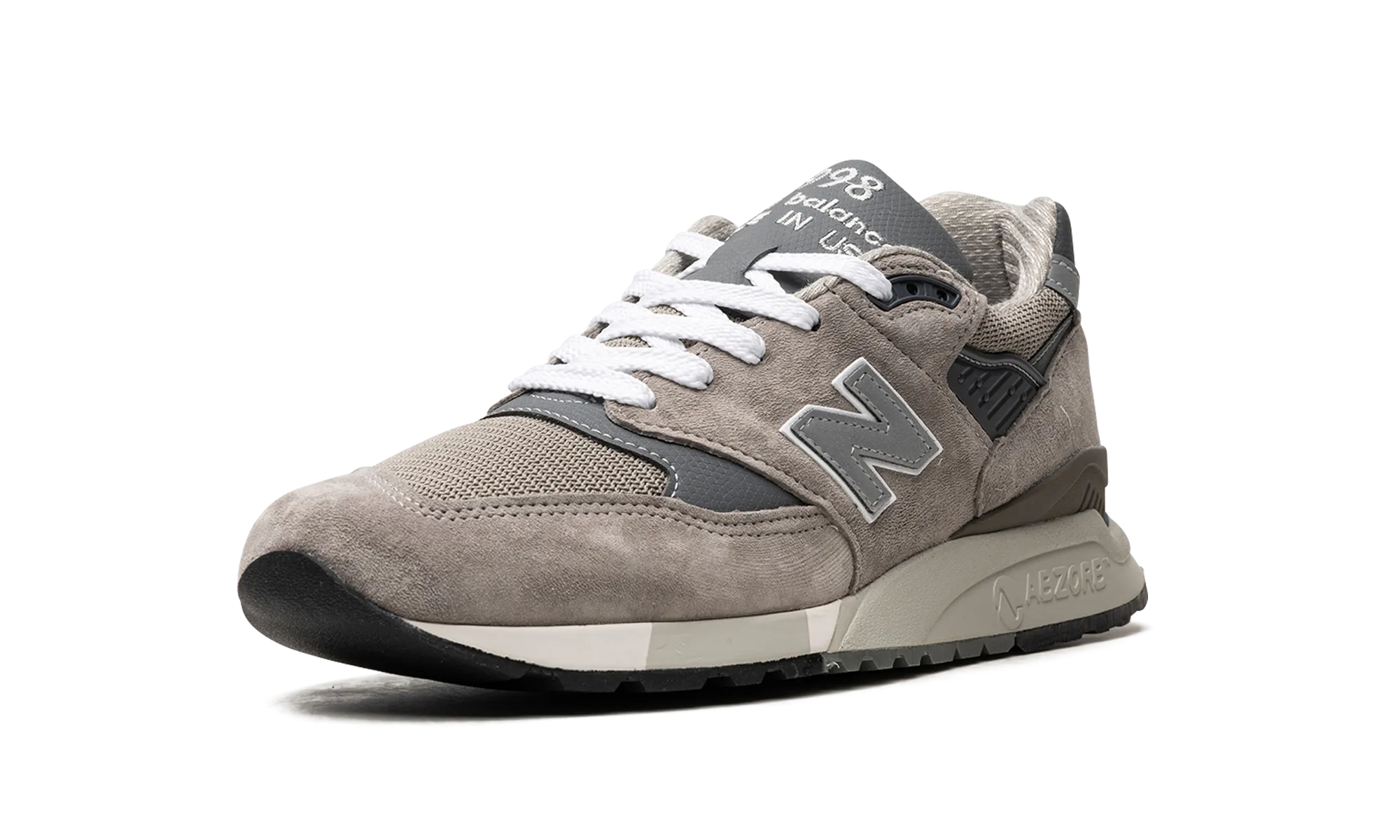 998 "Made in USA - Grey/Silver" new balance mens comfort shoes