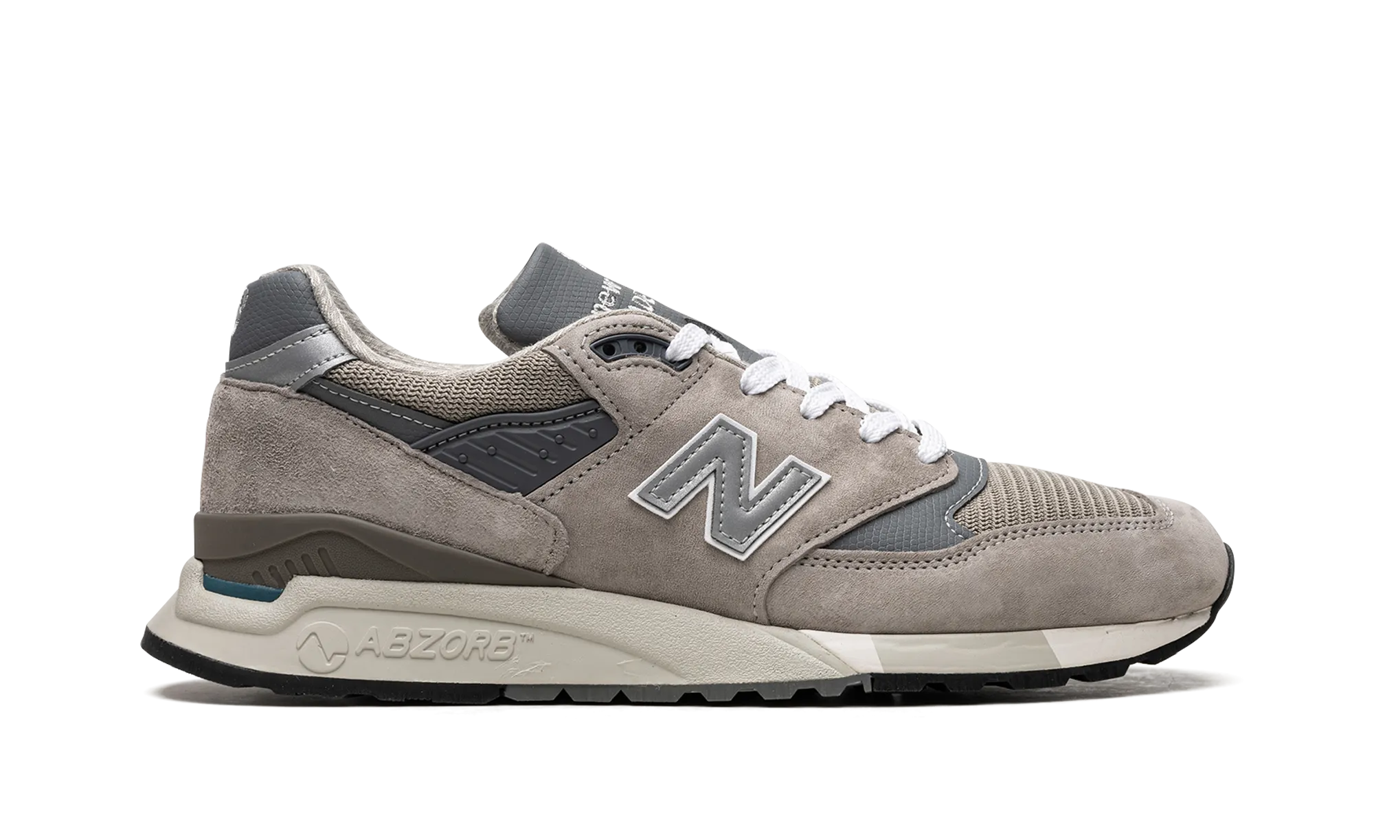 998 "Made in USA - Grey/Silver" new balance mens comfort shoes